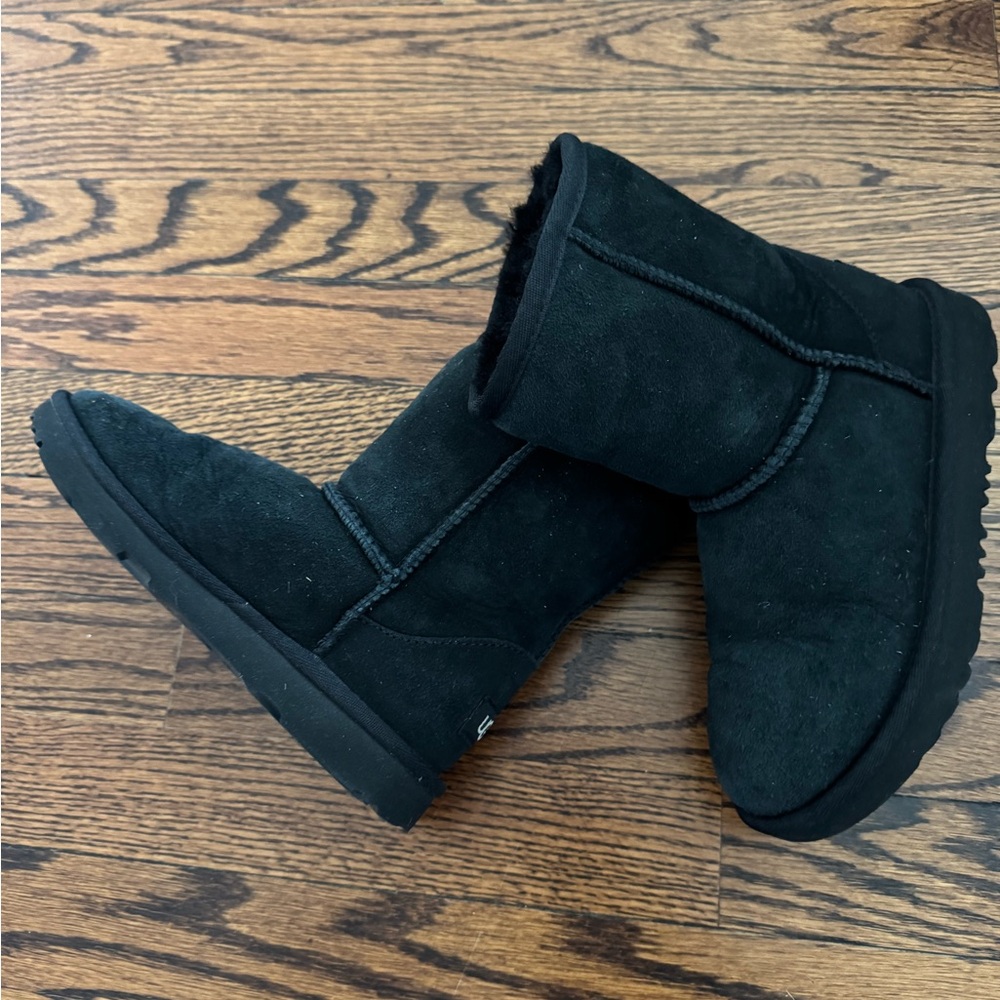 UGG Black Winter Boots - Kids Size 1